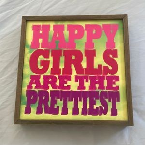 Perfect  10 x 10 sign for your girl!